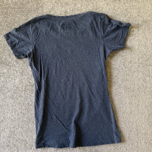 Jameson Irish Whiskey Women's Large Collectible Heather Blue Raised Letters - Picture 6 of 8